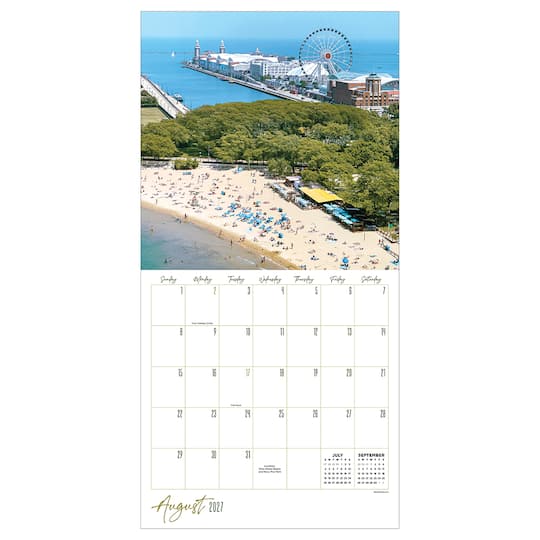 2027 Chicago Wall Calendar